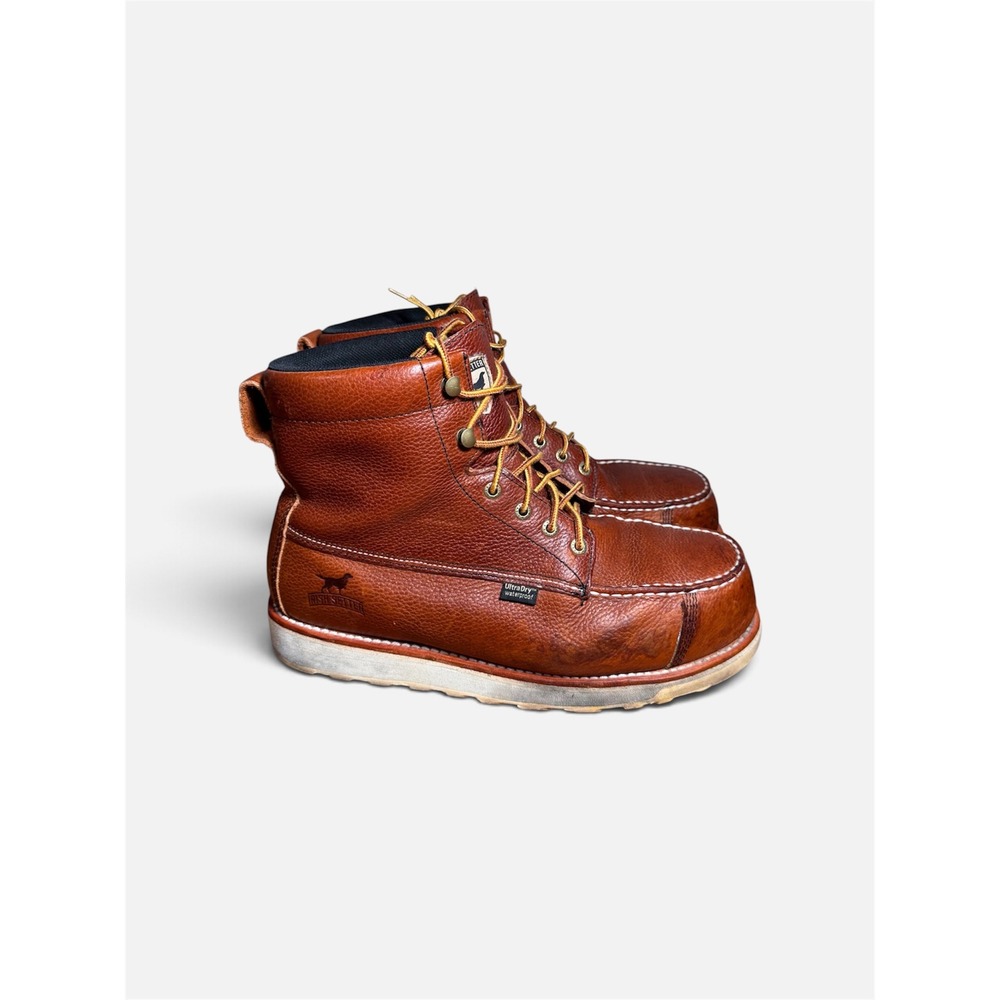 Irish Setter Wingshooter ST 83632 Men 10D Waterproof Safety Toe Work Boots Brown